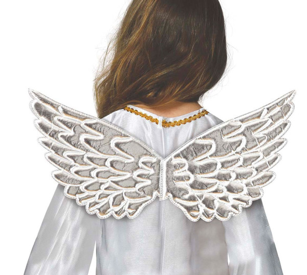 Srebrne skrzydła anioła 44cm