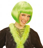 Cheeky green bob wig