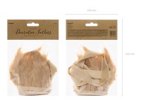 Preview: Heaven Blessed feather garland beige 1m
