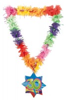 Hawaiian necklace funny tinsel 30
