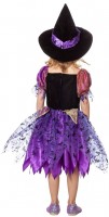 Oversigt: Lille heks violetta kostume til børn