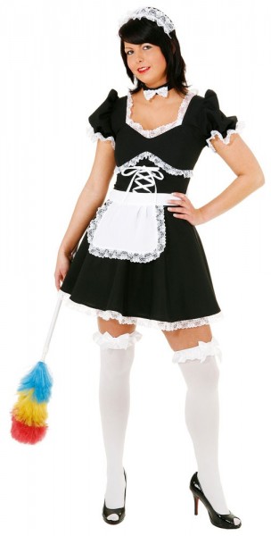 Well-groomed maid costume