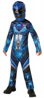 Vista previa: Disfraz de Power Ranger azul para niño