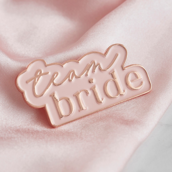 Team Bride badge 3cm x 5cm