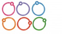 Vista previa: Peso del anillo de globos de colores.