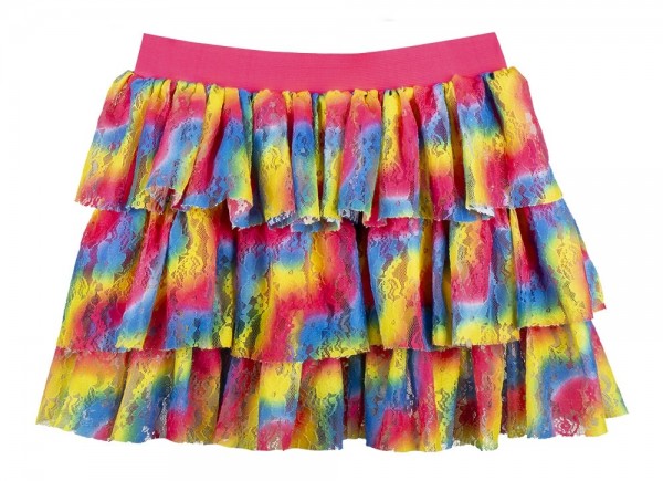 Color Splash lace skirt 3