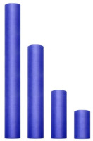 Anteprima: Runner da tavolo in tulle blu scuro 30 x 900 cm