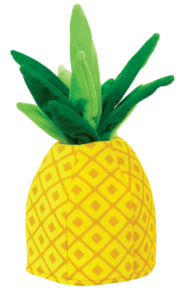 Stylish plush pineapple hat