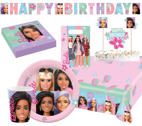 Welcome Barbie Partypaket 43-teilig