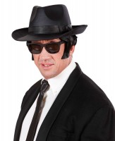 Förhandsgranskning: Gangster boss hatt satin