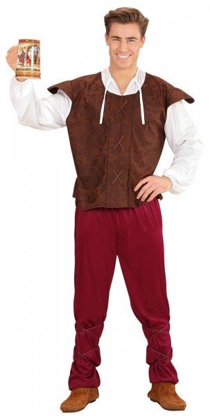 Medieval innkeeper men's costume