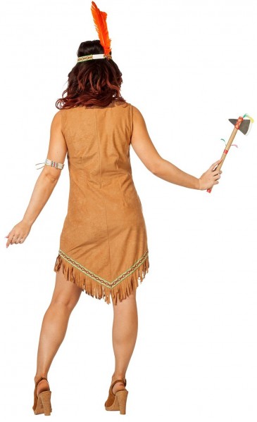 Seductive fringed Indian costume