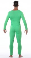 Green full body suit for men