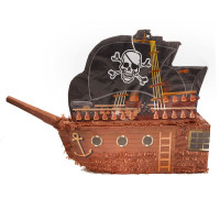 Aperçu: Pinata effrayant de bateau pirate