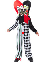 Two Face Horror Harlequin Kids Costume
