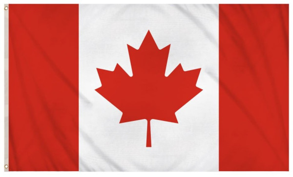 Bandera de Canadá 1,5m x 90cm