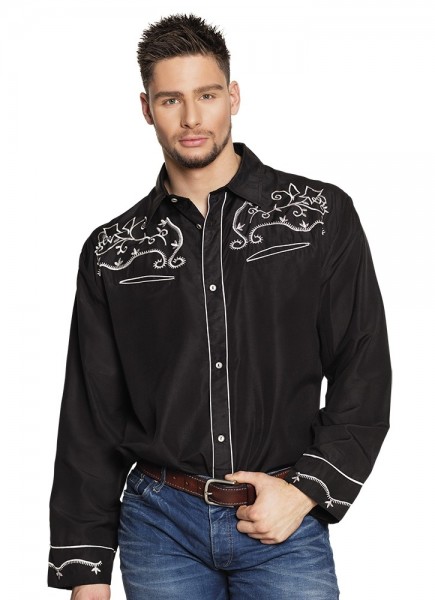 Black Cowboy Shirt Cedric