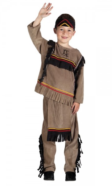 Costume da bambino indiano Wild Bull
