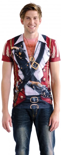 Camisa pirata para hombre