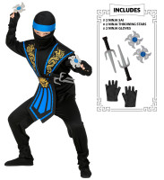 Disfraz de ninja fukita para niño