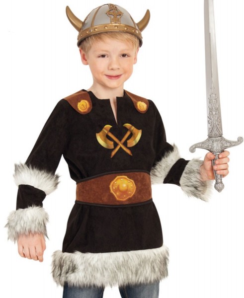 Déguisement enfant viking courageux