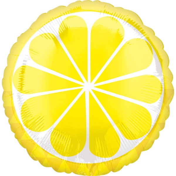Ballon de fruits effronté citron 45cm