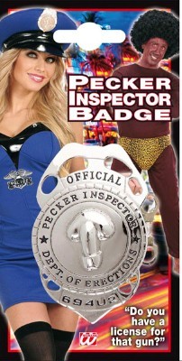 Penis Inspector Badge