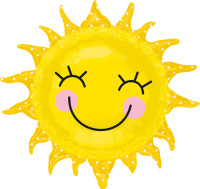 Balon foliowy Happy Sun 74 x 71 cm