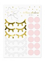 10 small star balloon stickers