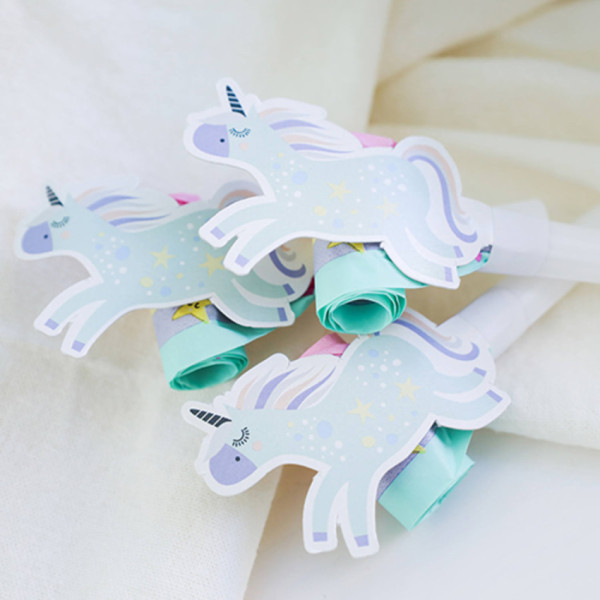 Unicorn party horns