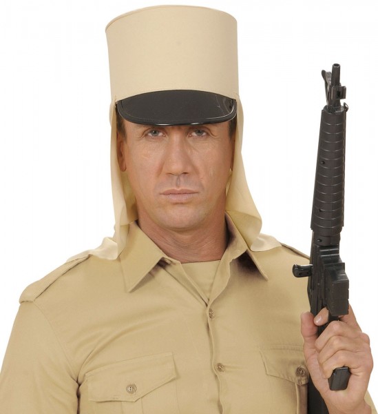 Gorra de uniforme de soldados franceses