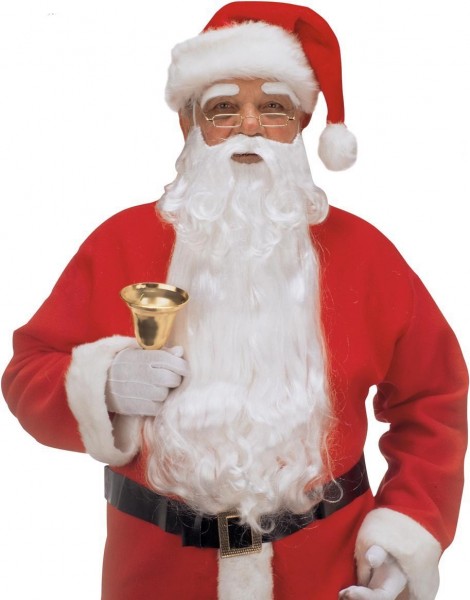 Long Santa Claus beard
