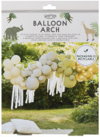 Oversigt: Luksus Jungle Breeze Balloon Garland