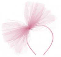 Voorvertoning: Ella haarband met roze tule