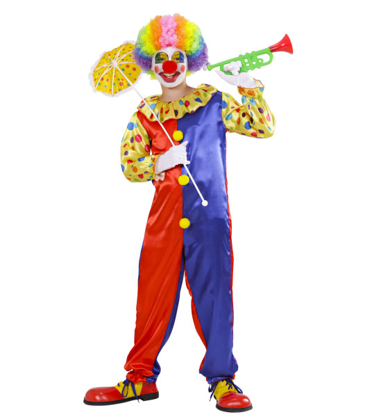 Kostium klauna cyrkowego Fridolin dla dzieci