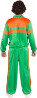 Aperçu: Pantalon de jogging rétro des années 80 en vert-orange