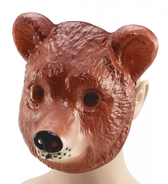 Brown bear mask