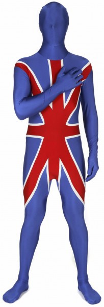Union Jack Great Britain Morphsuit