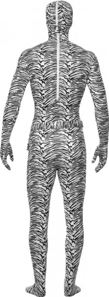 Zebramuster Morphsuit Ganzkörperanzug