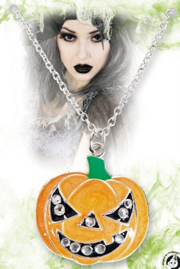 Pumpkin Kenny Steinchen necklace