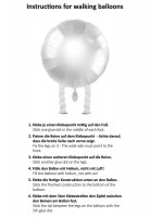 Aperçu: Ballon aluminium Lama Airwalker 43cm