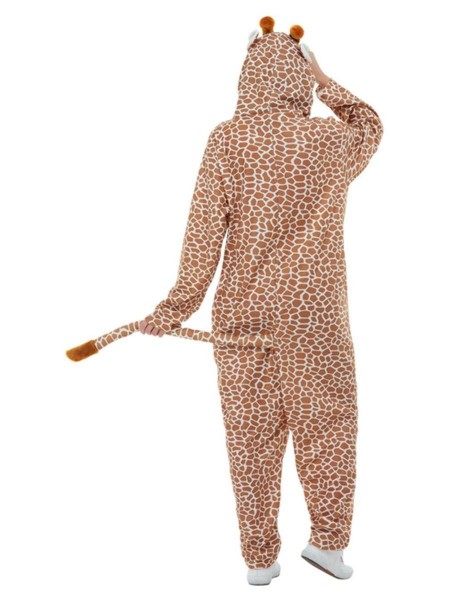 Costume en peluche girafe heureuse unisexe 4