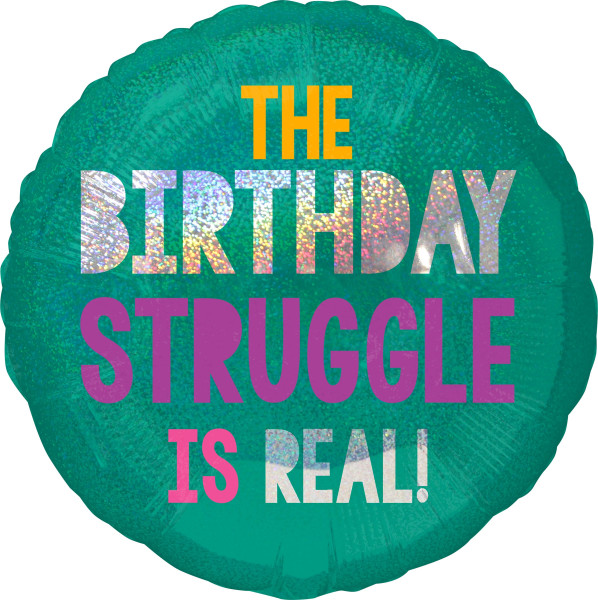 Balon foliowy walka urodzinowa