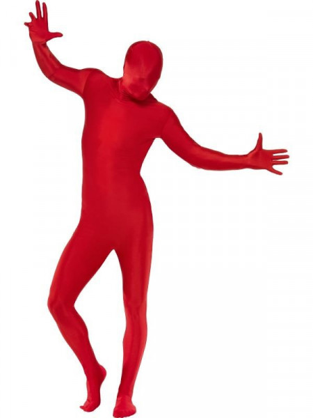 Red Second Skin Overall Red