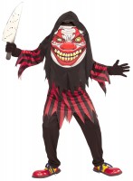 Anteprima: XXL pagliaccio horror che fa smorfie costume per bambini