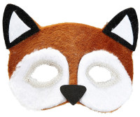 Widok: Miękka maska na oczy z lisa dla dorosłych
