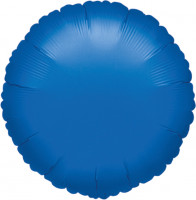 Rund folieballong marinblå 45cm