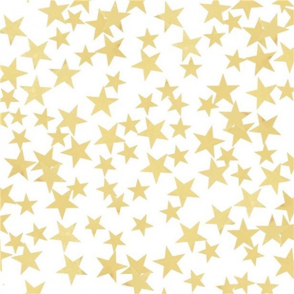 Golden Star Shower Confetti 25g