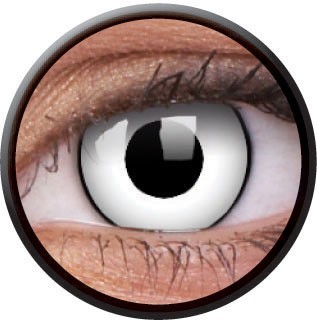 Själlösa vita kontaktlinser