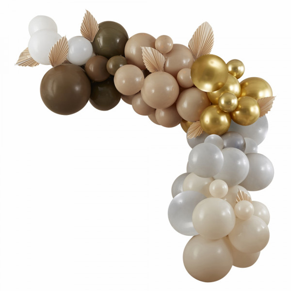 Guirlande de ballons Nature Luxe 75 pièces